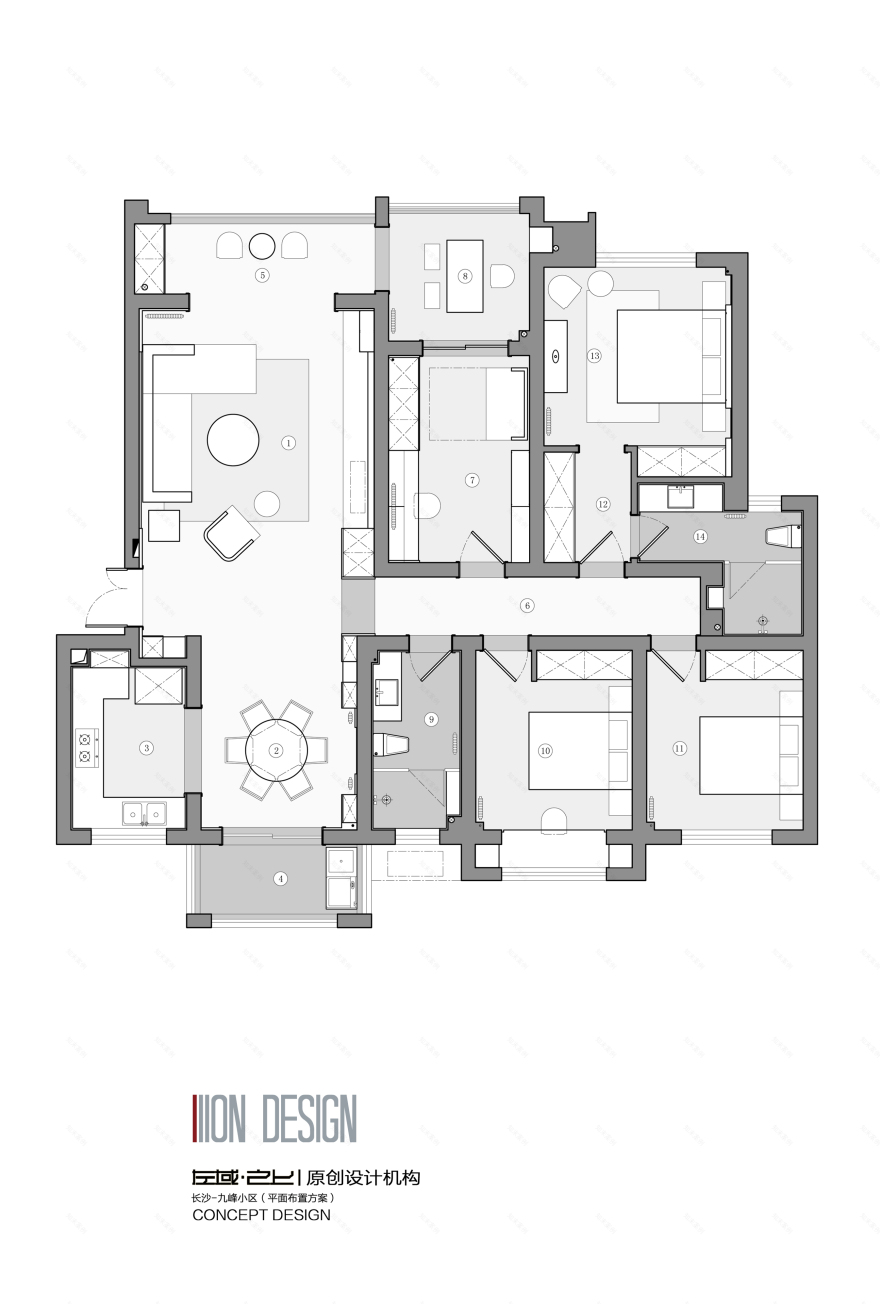 长沙九峰小区现代简约家居设计,温馨舒适尽展生活美学-17