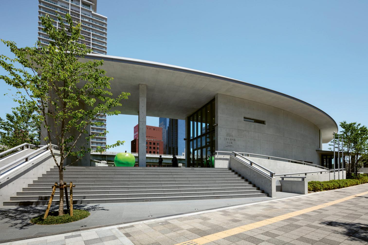 大阪赤鼻岛儿童图书馆丨日本大阪丨安藤忠雄-10