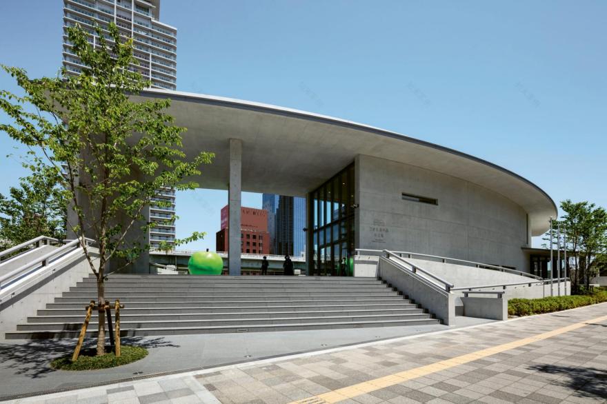 大阪赤鼻岛儿童图书馆丨日本大阪丨安藤忠雄-10