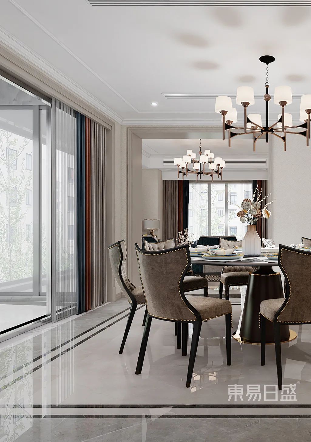 268㎡现代美式风设计，180°环景视野，是我想要的样子！-25