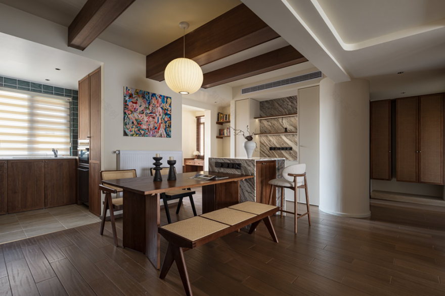 侘寂风私宅设计丨筑言设计,武汉三伏设计-48