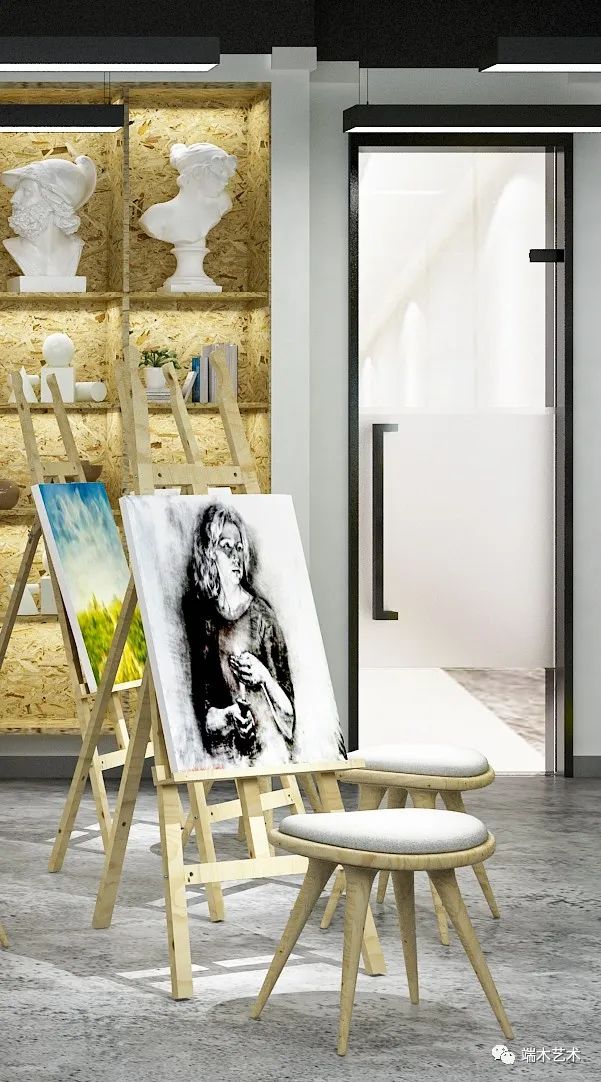 丹青坊 | 现代校区设计，温暖童年的艺术空间-44