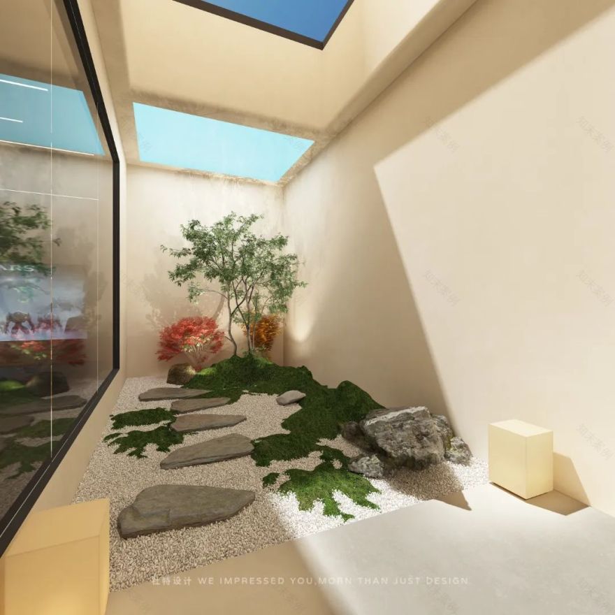 奶油色调微水泥别墅丨TODD 杜特设计-23