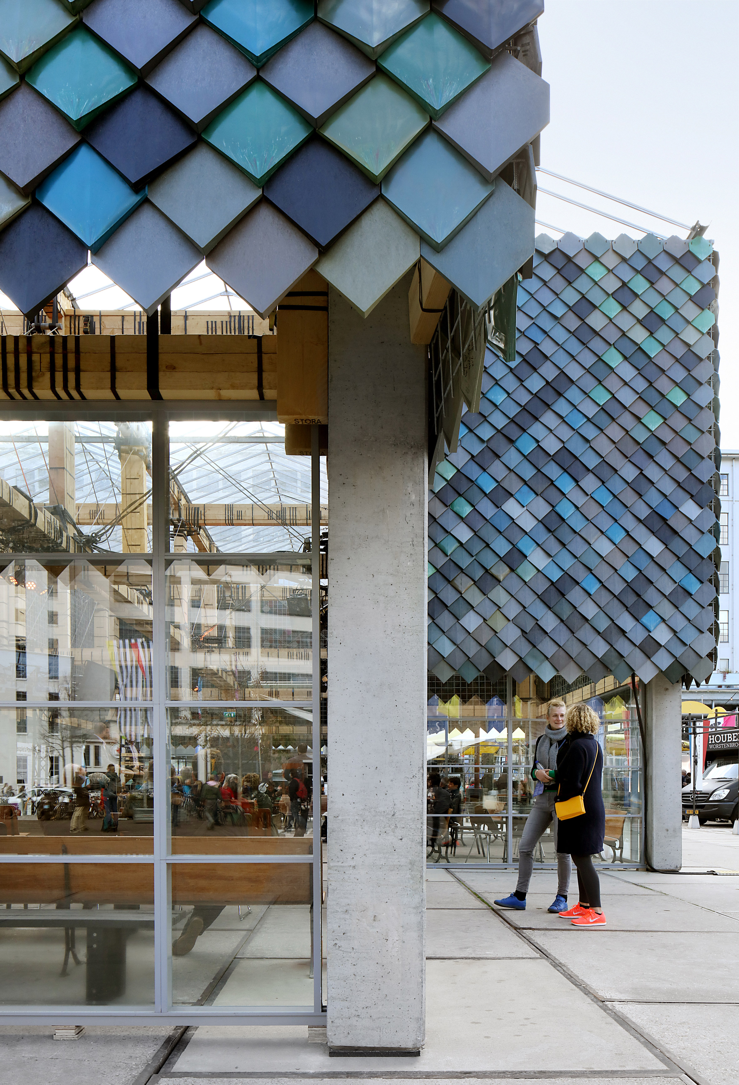 People's Pavilion "has almost no ecological footprint" say designers-14