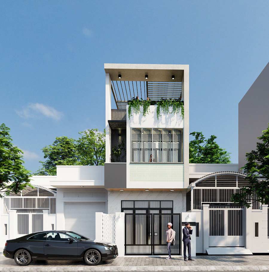 NEOHouse二层临街美观住宅设计-19