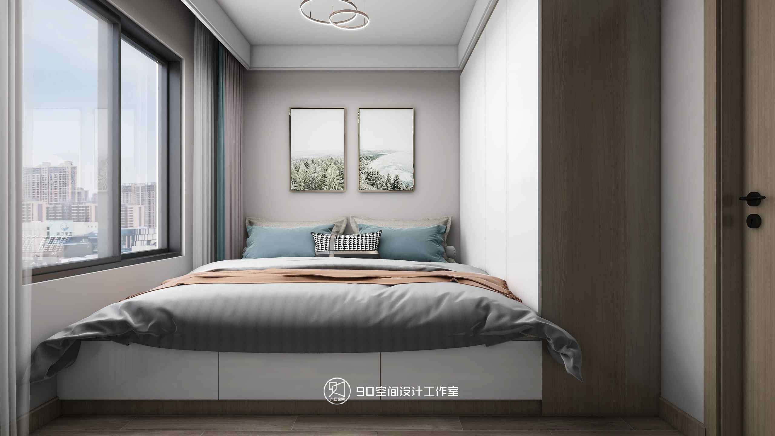 《爱家花苑》130 平方现代风格设计-41