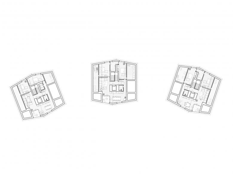 Nussbaumer Architekten AG丨Neubau Mehrfamilienhäuser Siedlung Hohwies Oetwil am See丨瑞士-12