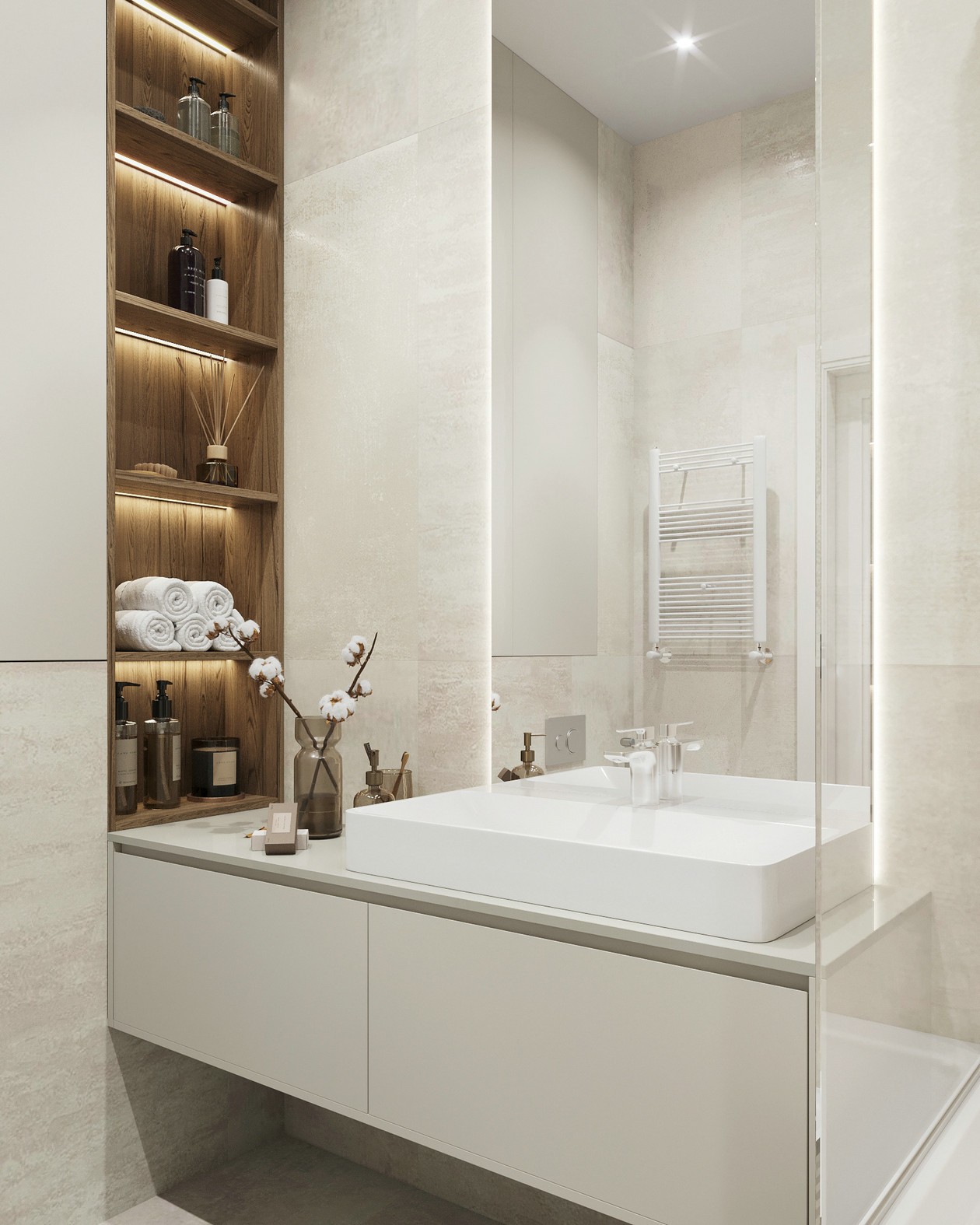 白色系公寓 简约却不失精致-13