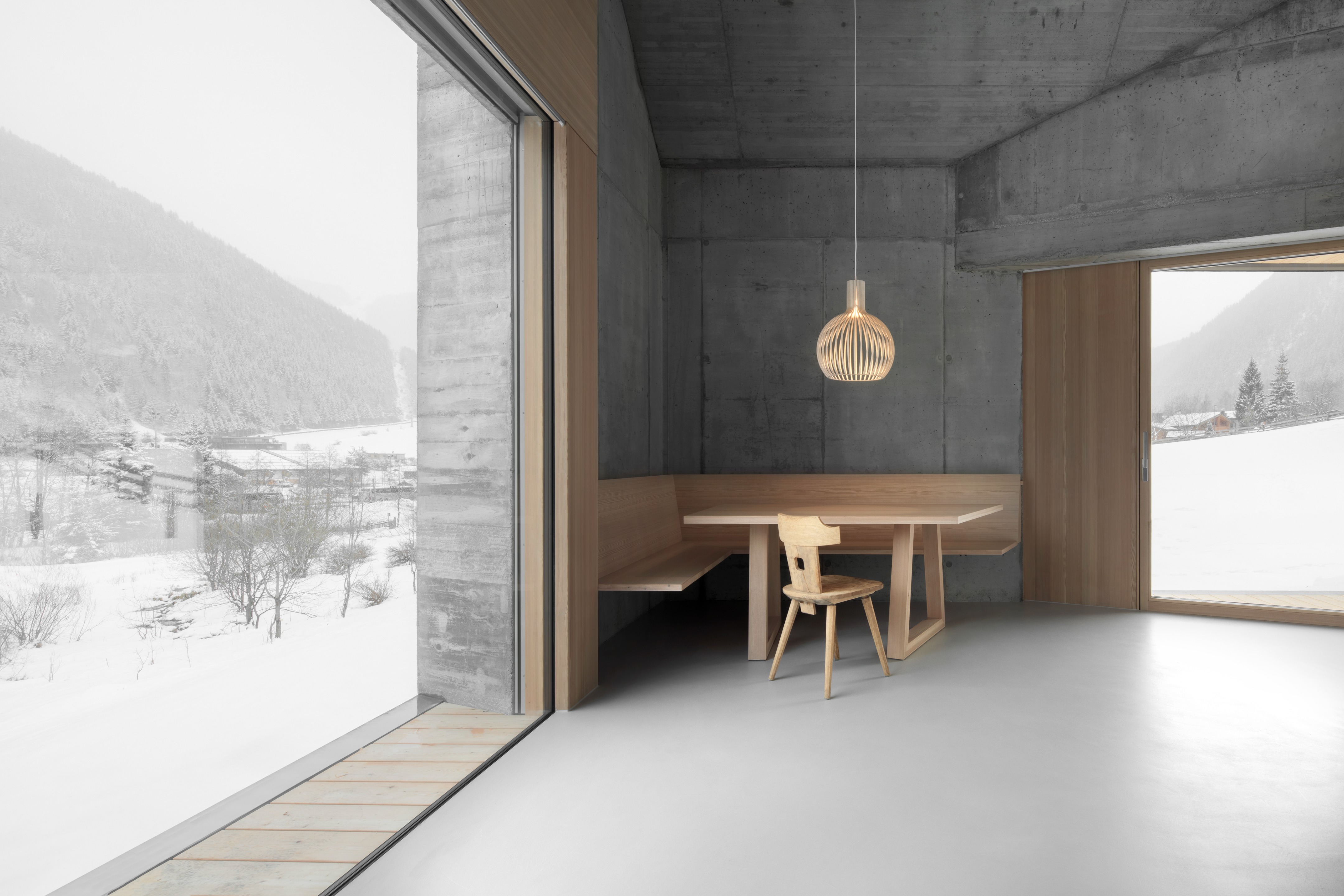 意大利瓦尔斯山谷住宅设计丨Andreas Gruber Architects-13