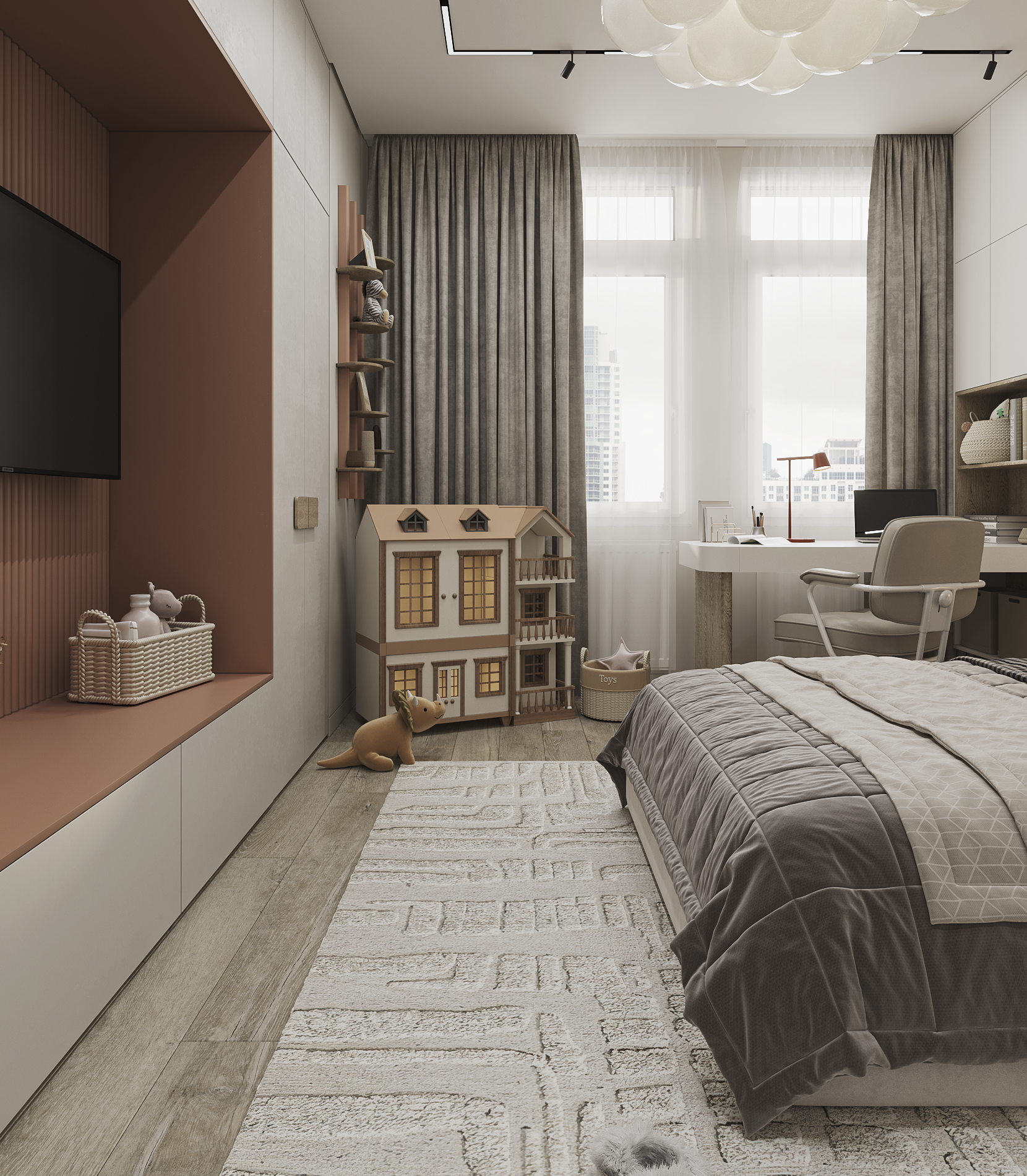 Light · 儿童卧室丨Victoriya Petrunya（代表Eldiz studio）-5