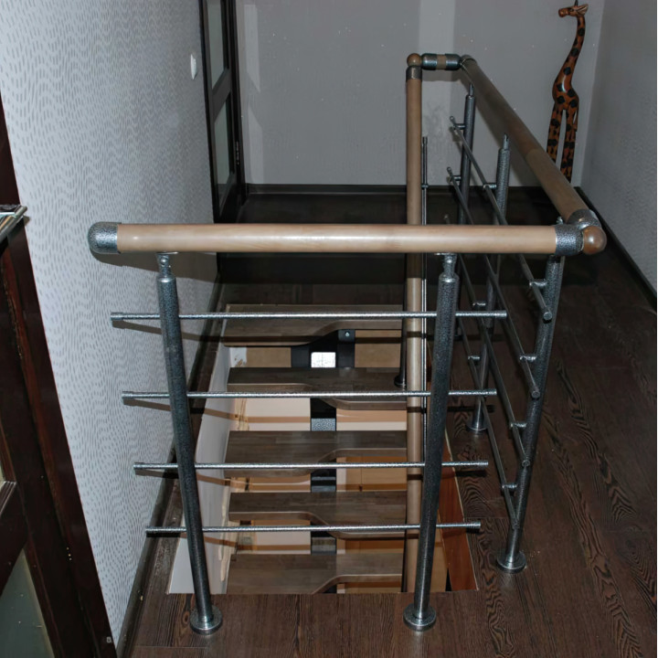 直梯到二楼楼梯设计与制作丨Gradius（乌克兰）-11