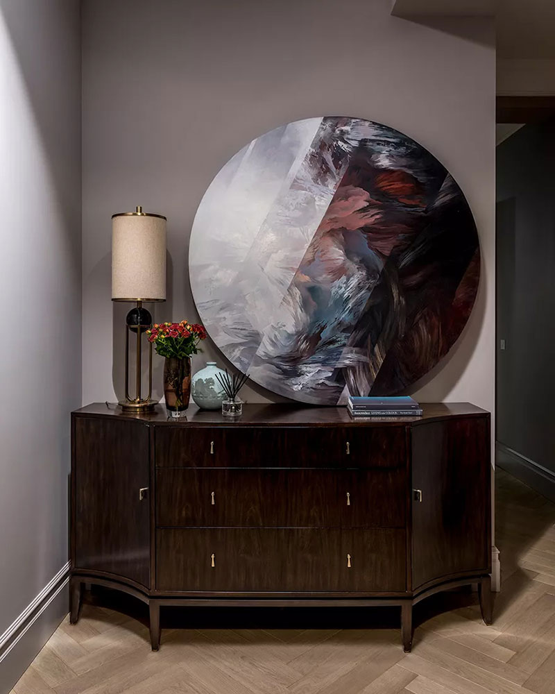 莫斯科斯大林风格高层公寓的重生 | 艺术与空间的完美结合-14