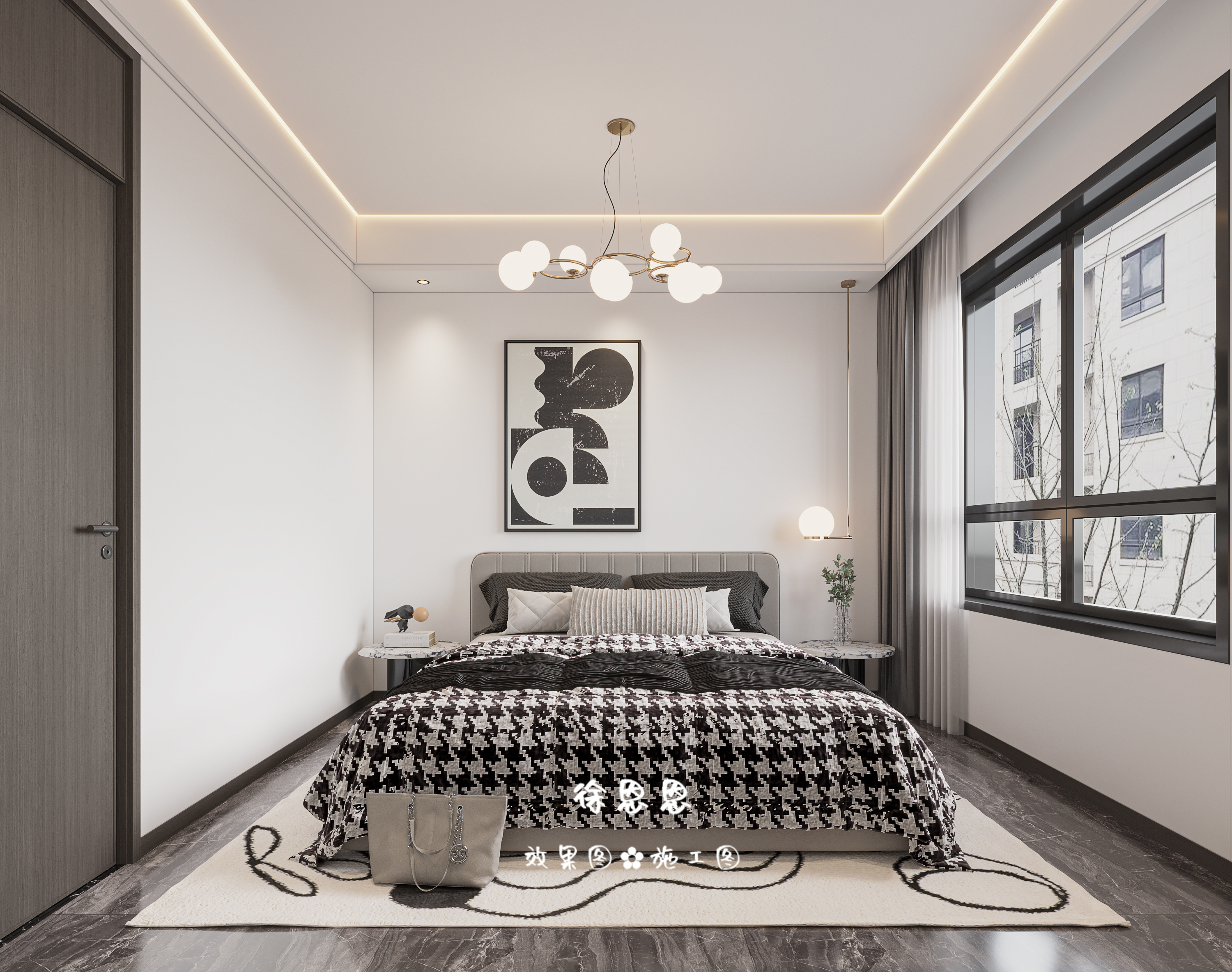 现代黑白灰，城市潋滟中的优雅与永恒！ -11