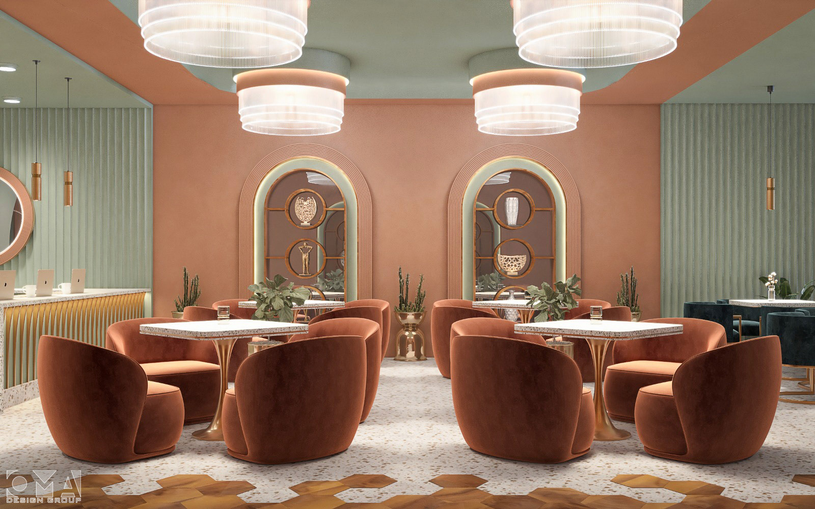 Diamond Coffee Shop 室内设计丨沙特阿拉伯利雅得丨OUR PARTNERS-7