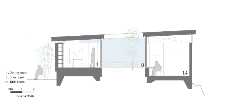奈良省简约木制住宅 | 室内外视线互动,打造私密花园空间-27