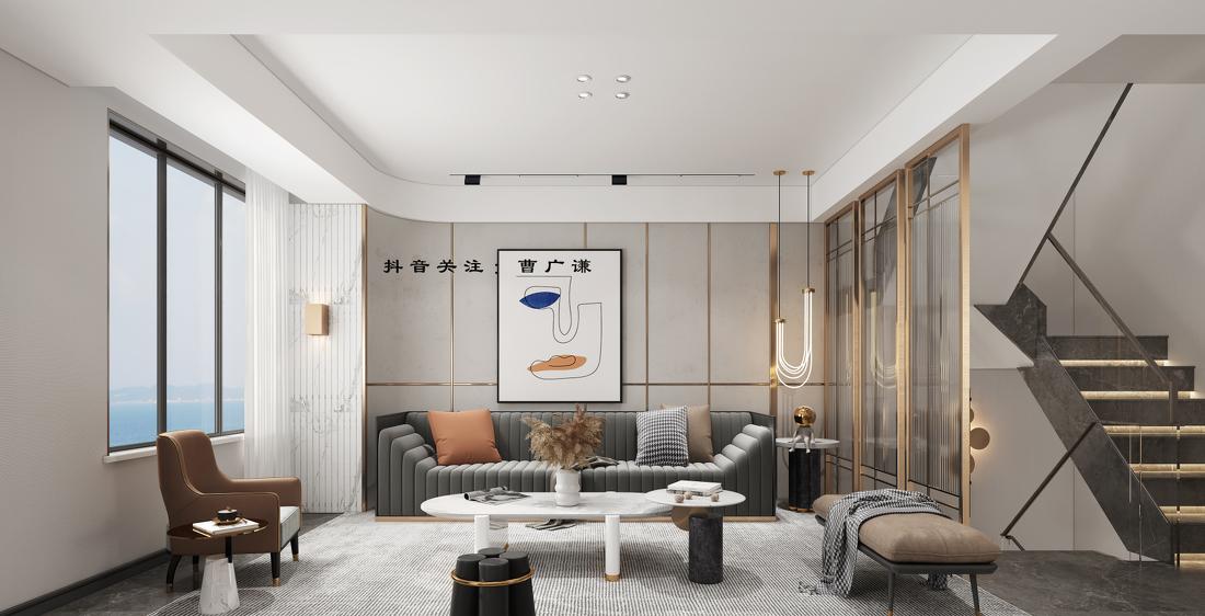吴江震泽悦隽平澜府多层次空间设计-0