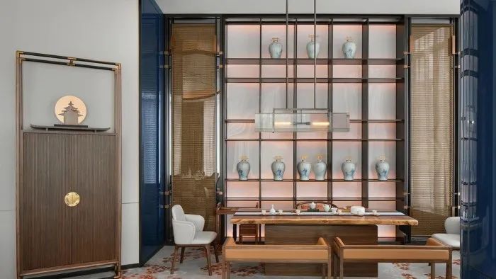 金楼玉阁 · 长沙滨江新城湖南金融中心酒店设计丨中国长沙丨万景百年-21