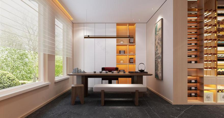 沈阳丽岛“现代禅意”私人会所设计丨中国沈阳丨隐山-27