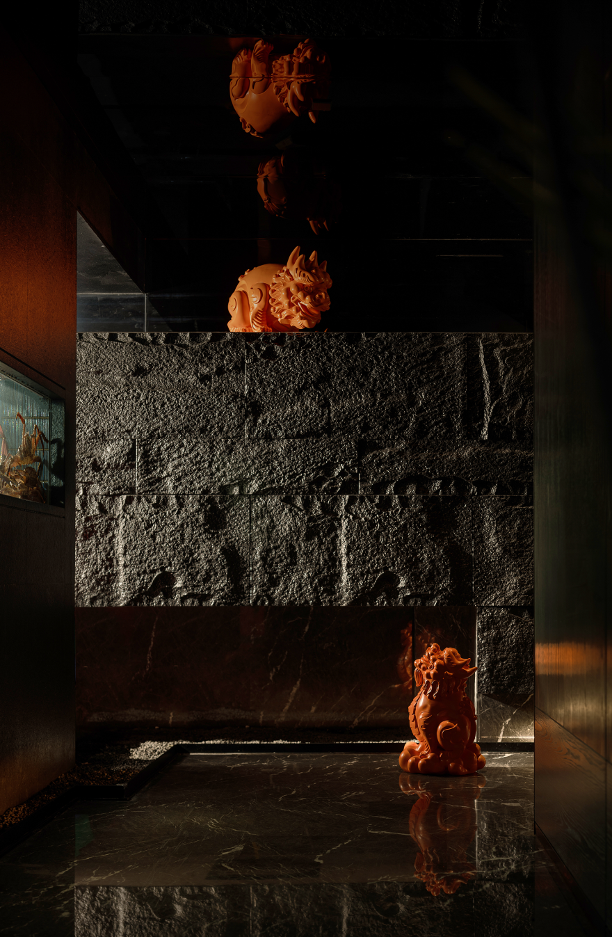 麒麟晟餐厅丨中国郑州丨杭州大相设计-16