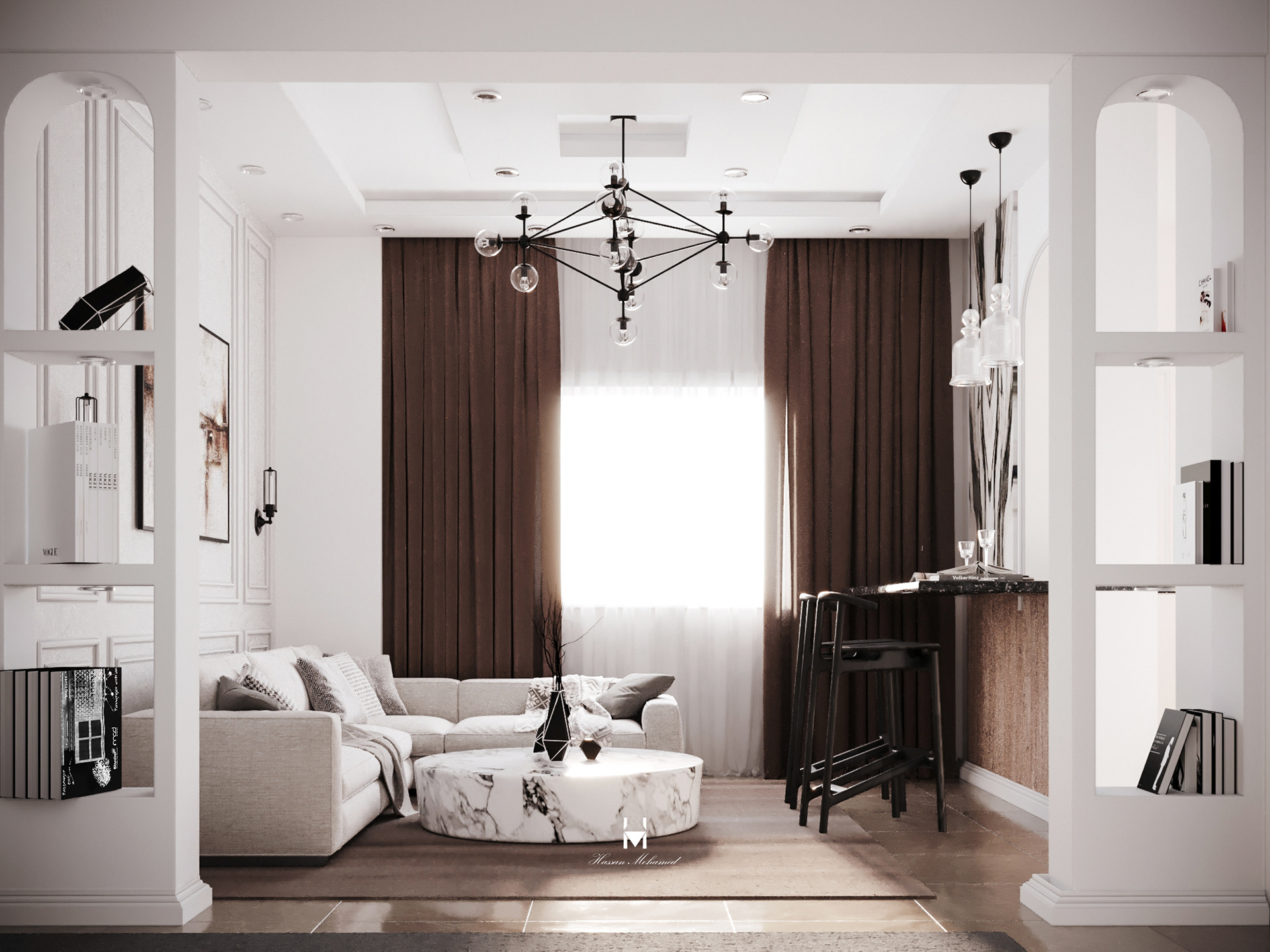 十月 客厅丨Egypt丨Hassan Mohamed-13