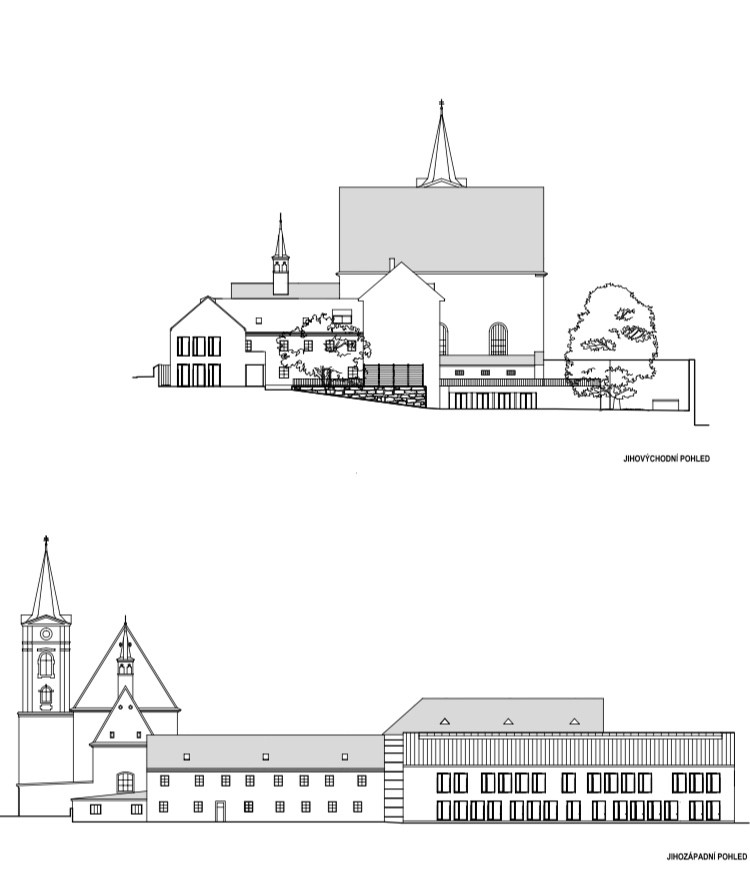 Třebíč天主教高中新建筑扩建丨捷克-88
