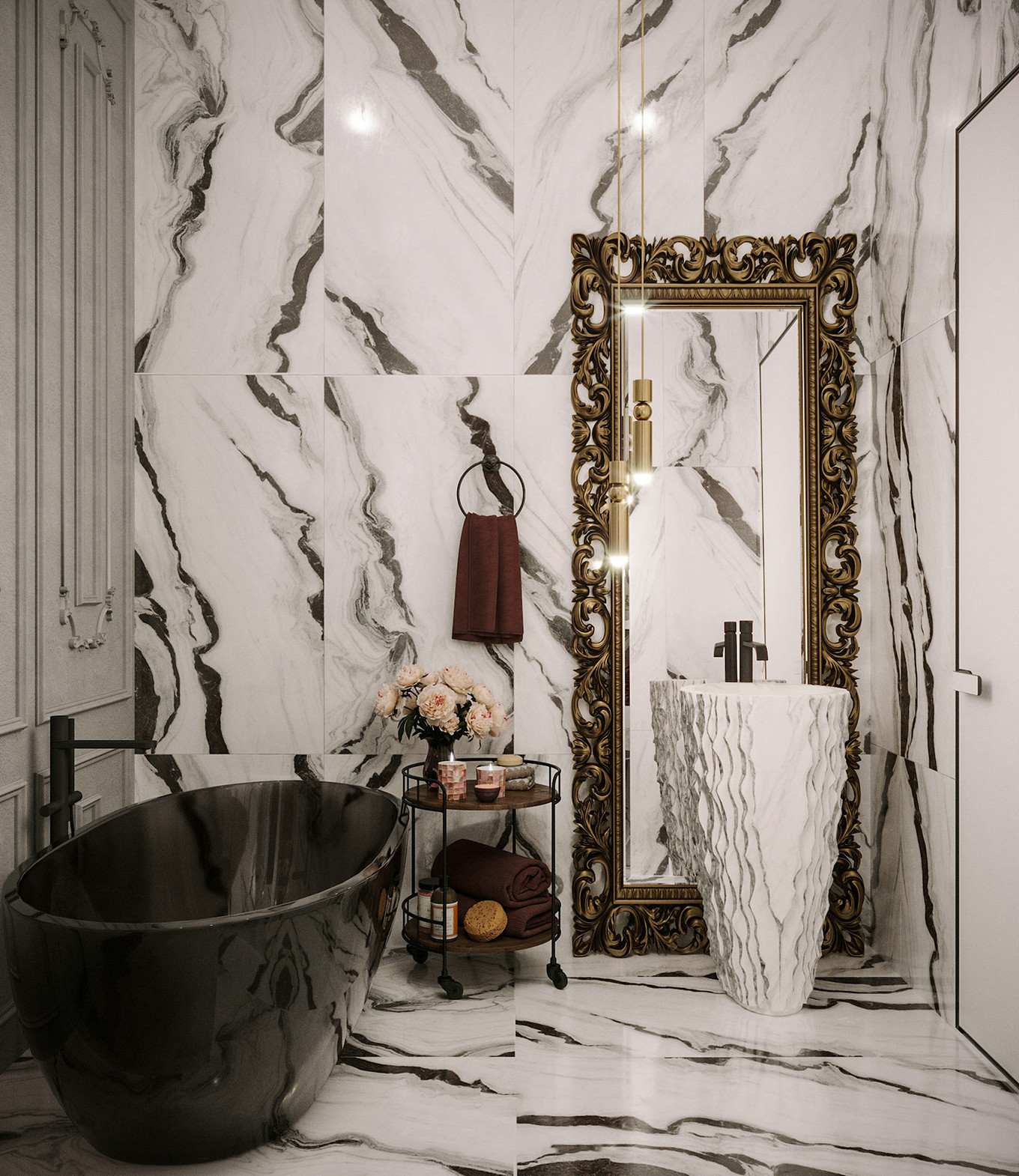 现代轻奢艺术风，撩人心扉的美-8