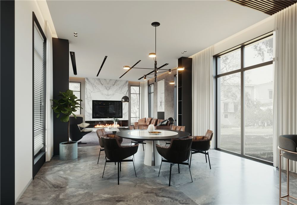 大滩六号院 | 现代简约生活美学空间-5