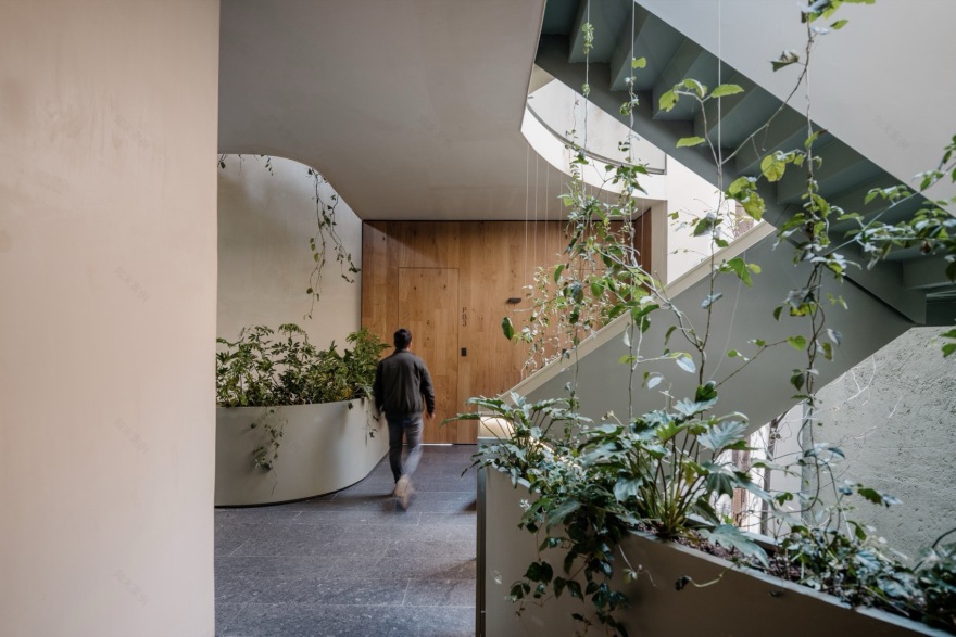 ONTO Álvaro Obregón住宅大楼丨墨西哥墨西哥城丨CRB Arquitectos-26