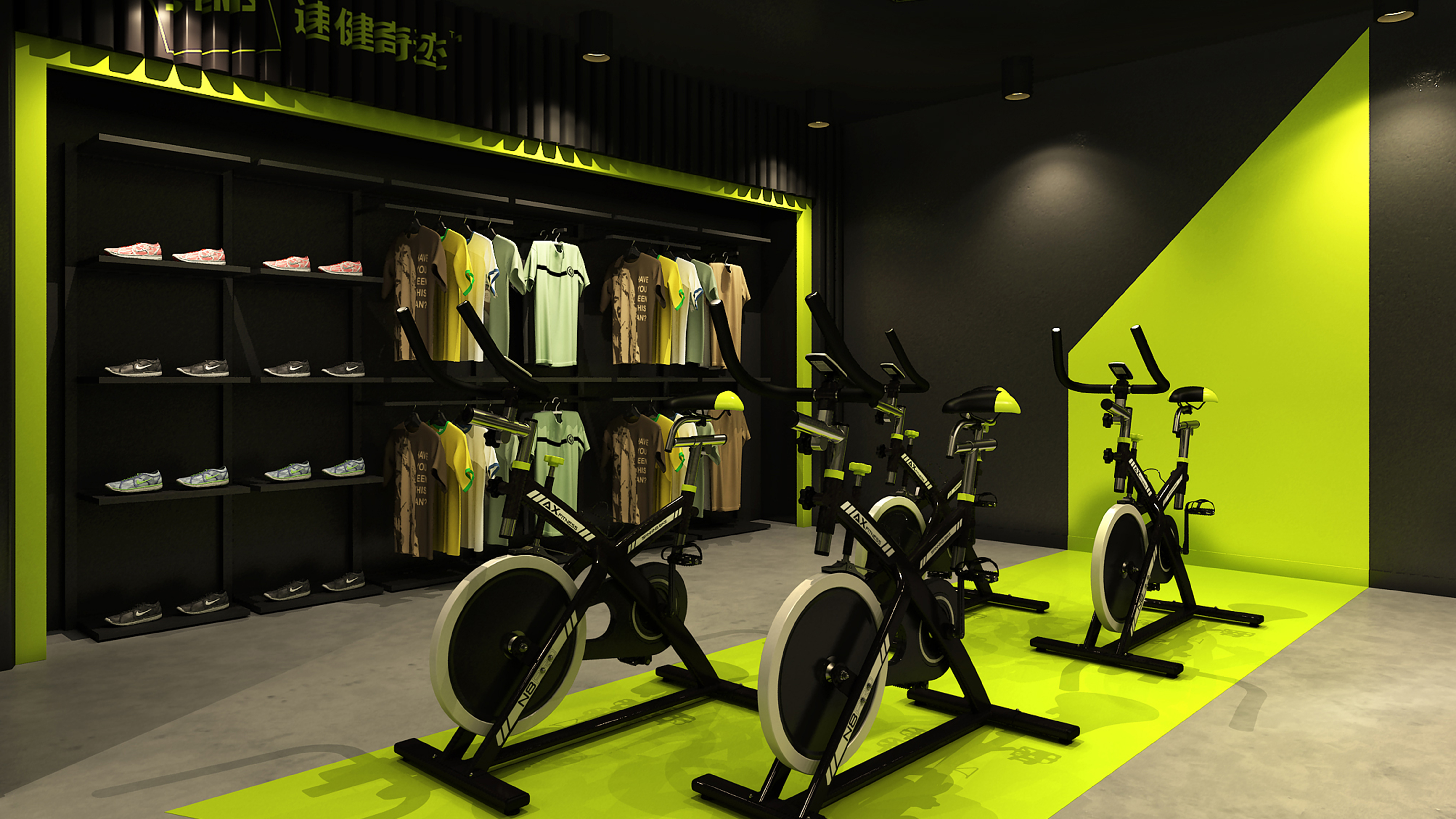 妙集 X 速健奇迹 健身房的大胆设计-4