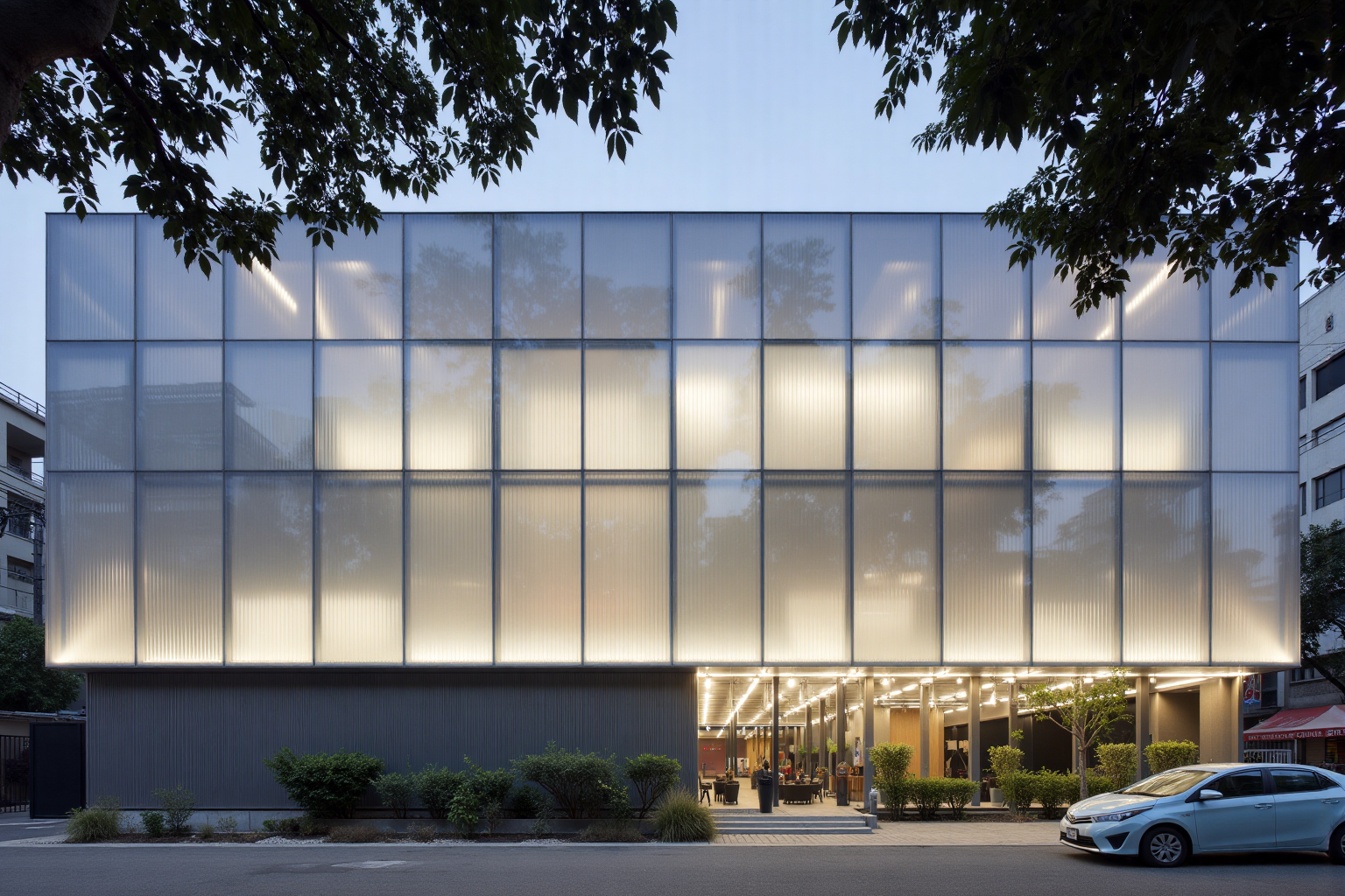 AI创意设计131-半透明外墙（聚碳酸酯板）-6