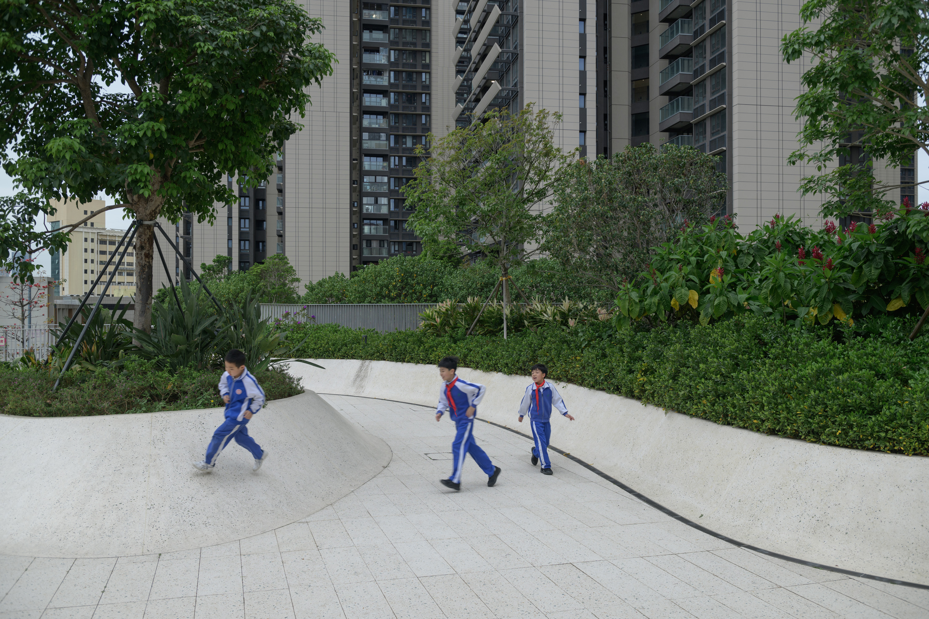 红岭教育集团 华富实验学校丨中国深圳丨大小景观,深圳市建筑设计研究总院有限公司,广州天泓-69