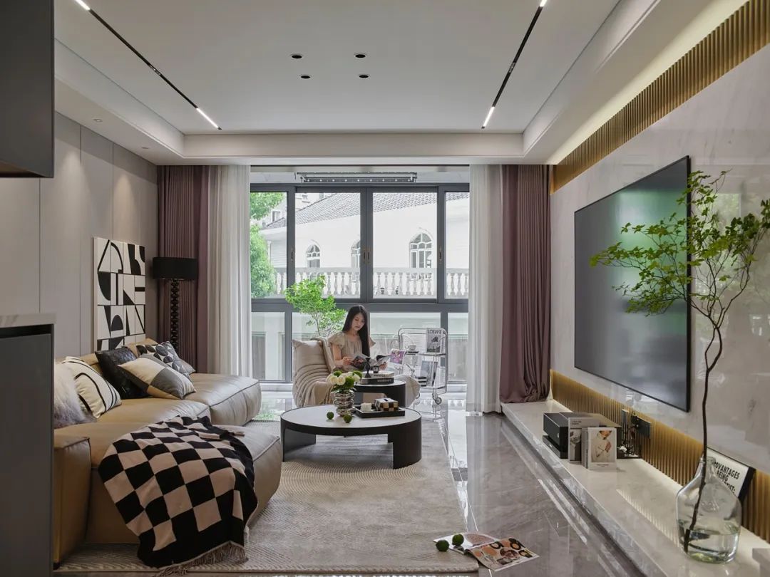 现代轻奢三居,打造都会女郎Kiko的理想家丨中国上海丨林时垚-52