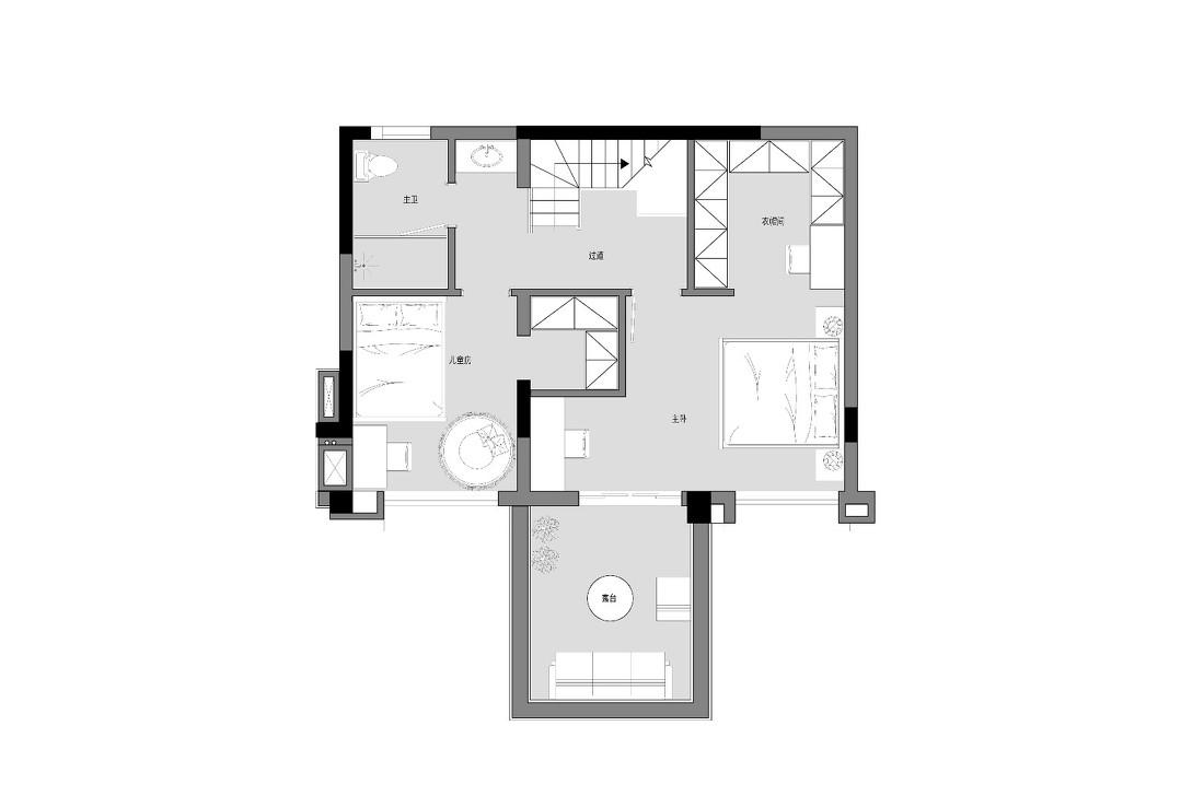 户型改造打造舒适家居,设计师巧妙解决采光与空间问题-8