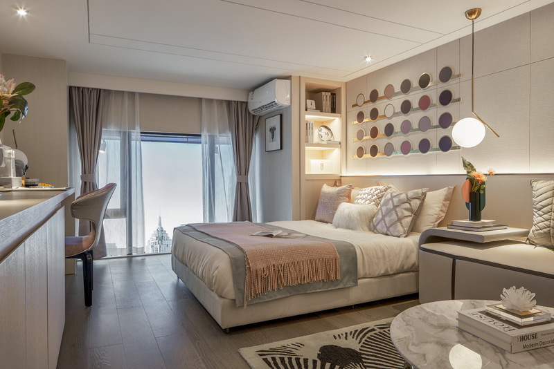 长沙星沙新城悦隽Loft样板房 | 现代简约风格下的年轻生活空间-23