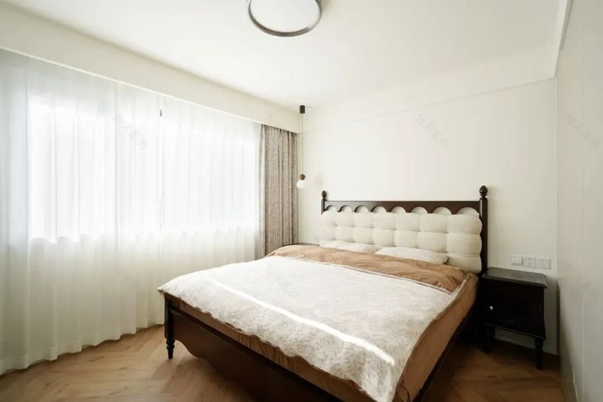 昆明13万打造125㎡现代轻法式三居,黑白配色的极致优雅,每一寸都美到骨子里!-35