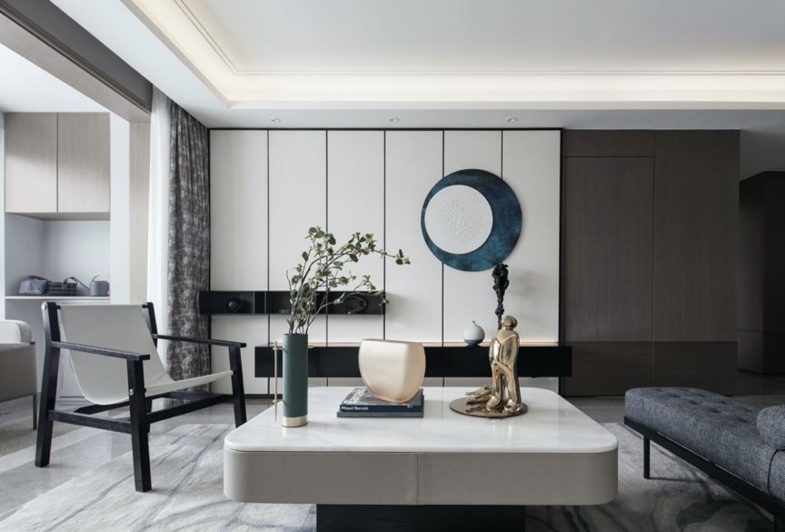 金地·悦城大境样板间 | 现代风格,艺术与生活的完美结合-39