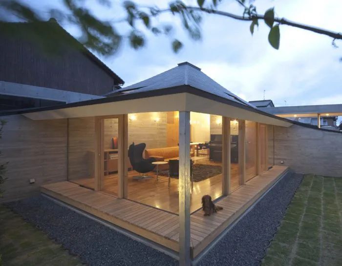 日本"破碎屋顶"之家丨NKS Architects-25