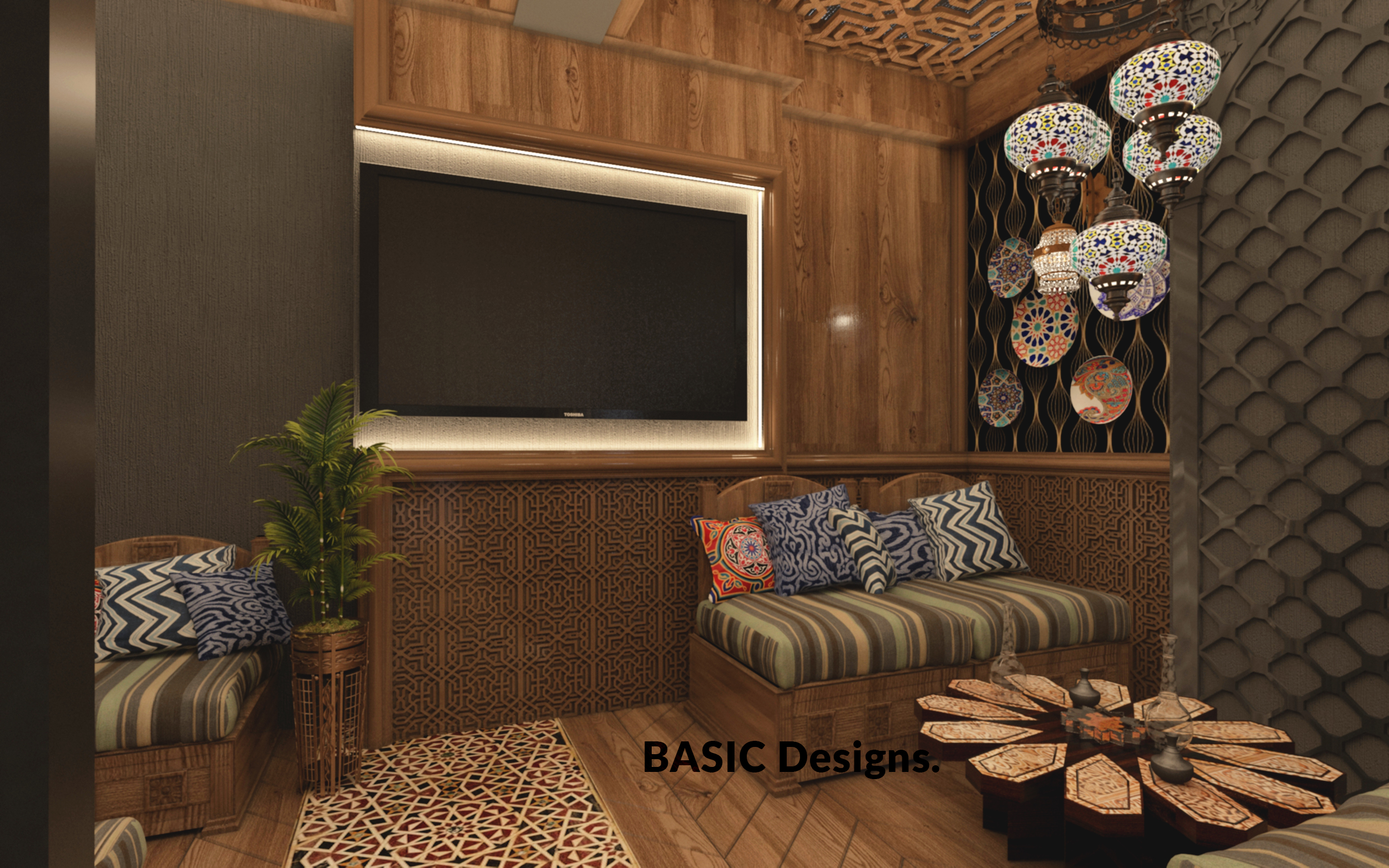 奥马尔大叔咖啡馆与游戏厅丨埃及丨BASIC STUDIO DESIGNS-11