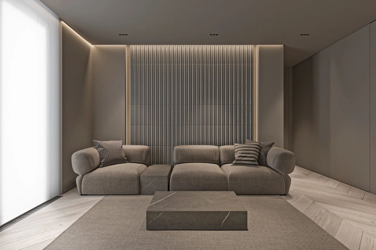 Ivan Honcharenko 打造 100㎡高级灰空间，简约而细腻-63