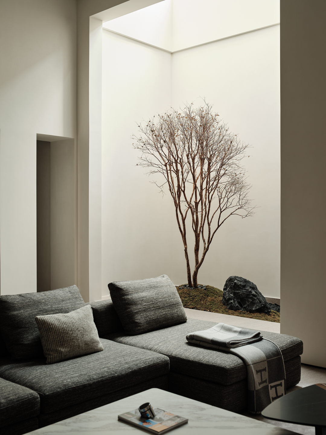 云峰原著别墅丨中国宁波丨木白设计-12