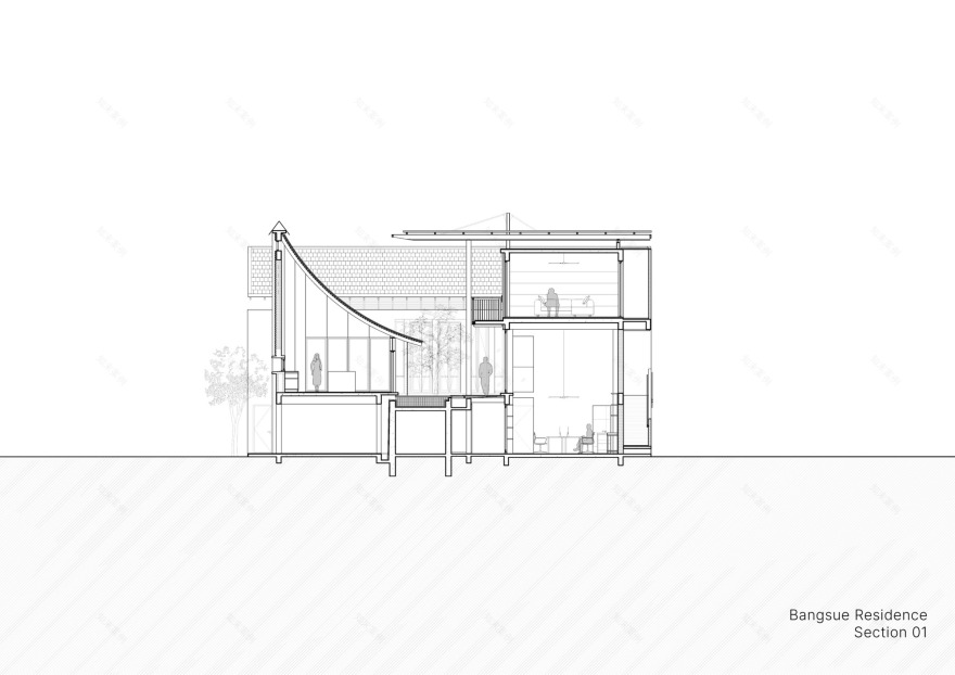 邦苏住宅丨泰国曼谷丨Patara Architects-28