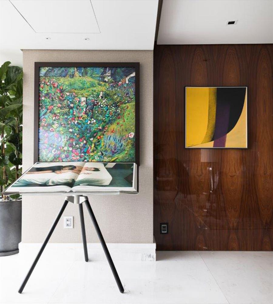 巴西 Campo Belo 公寓 | 融合自然与艺术的现代家庭住宅设计-3