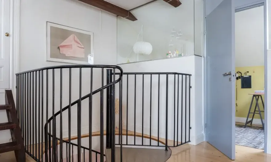 瑞典 LOFT 公寓 创意吊床设计-17