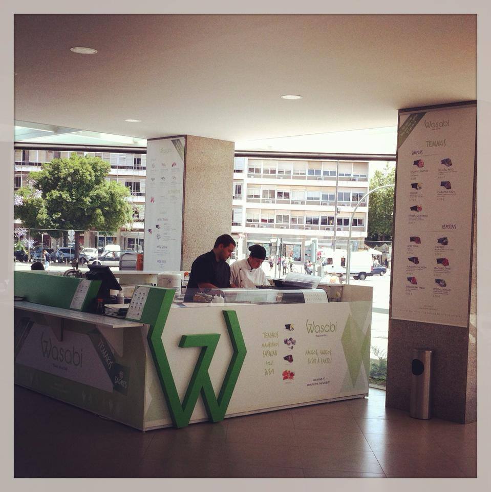 里斯本购物中心里的清新寿司角-6