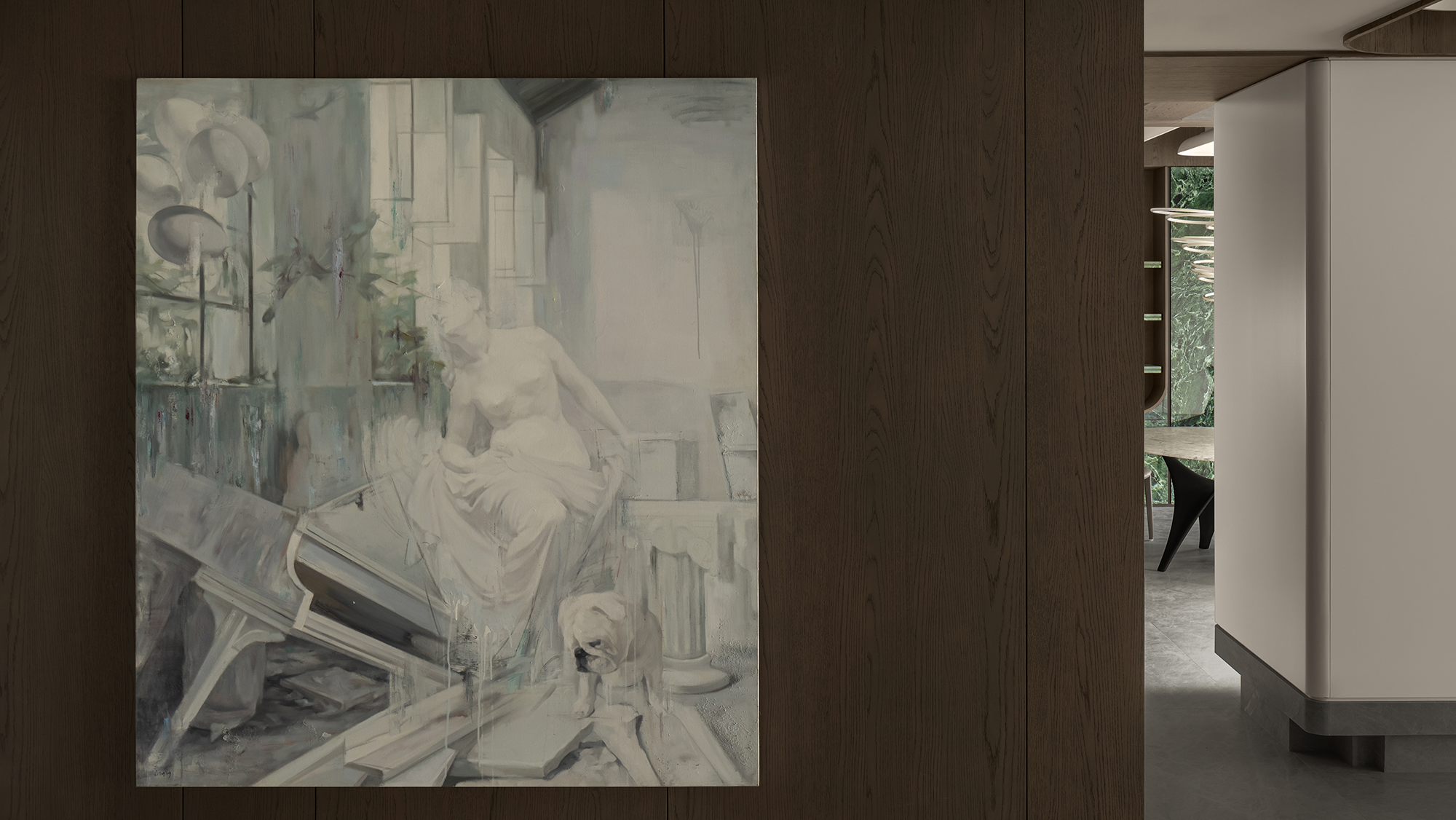 600m² 奢华海景顶层复式丨中国深圳丨冉古设计-43