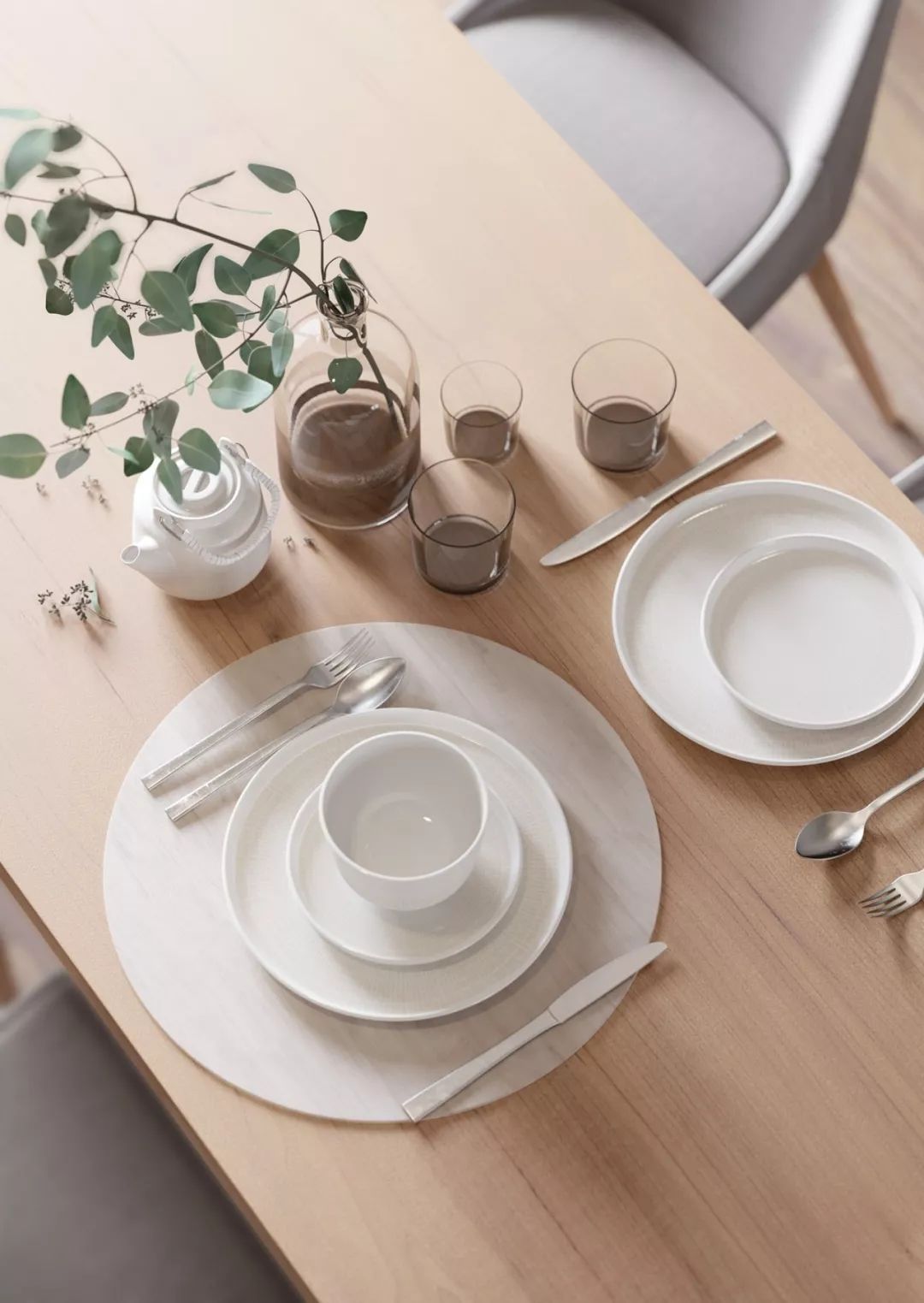 俄罗斯 114㎡清新北欧风家居，舒适实用设计-6