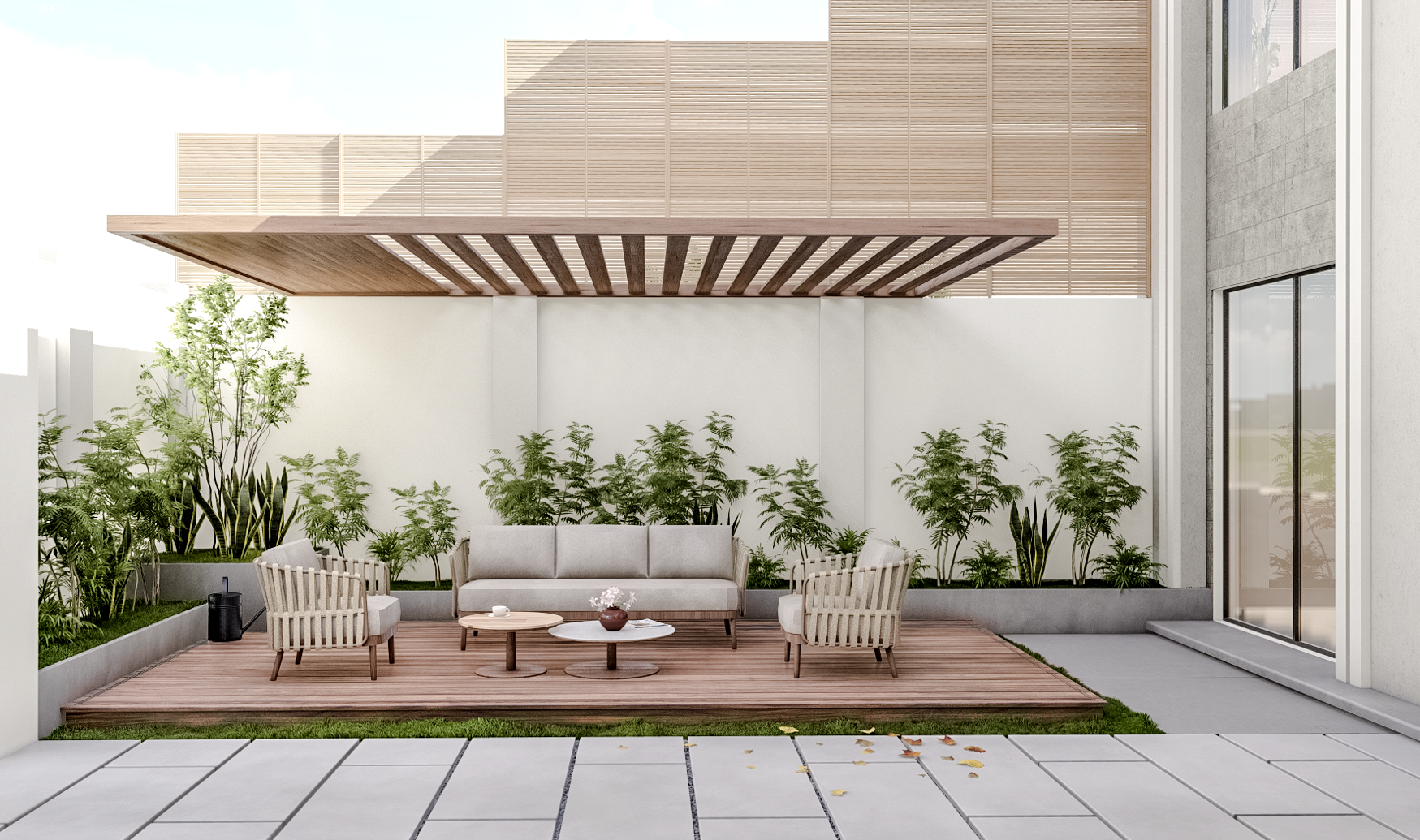 现代优雅 · 当代别墅外观和景观设计-6