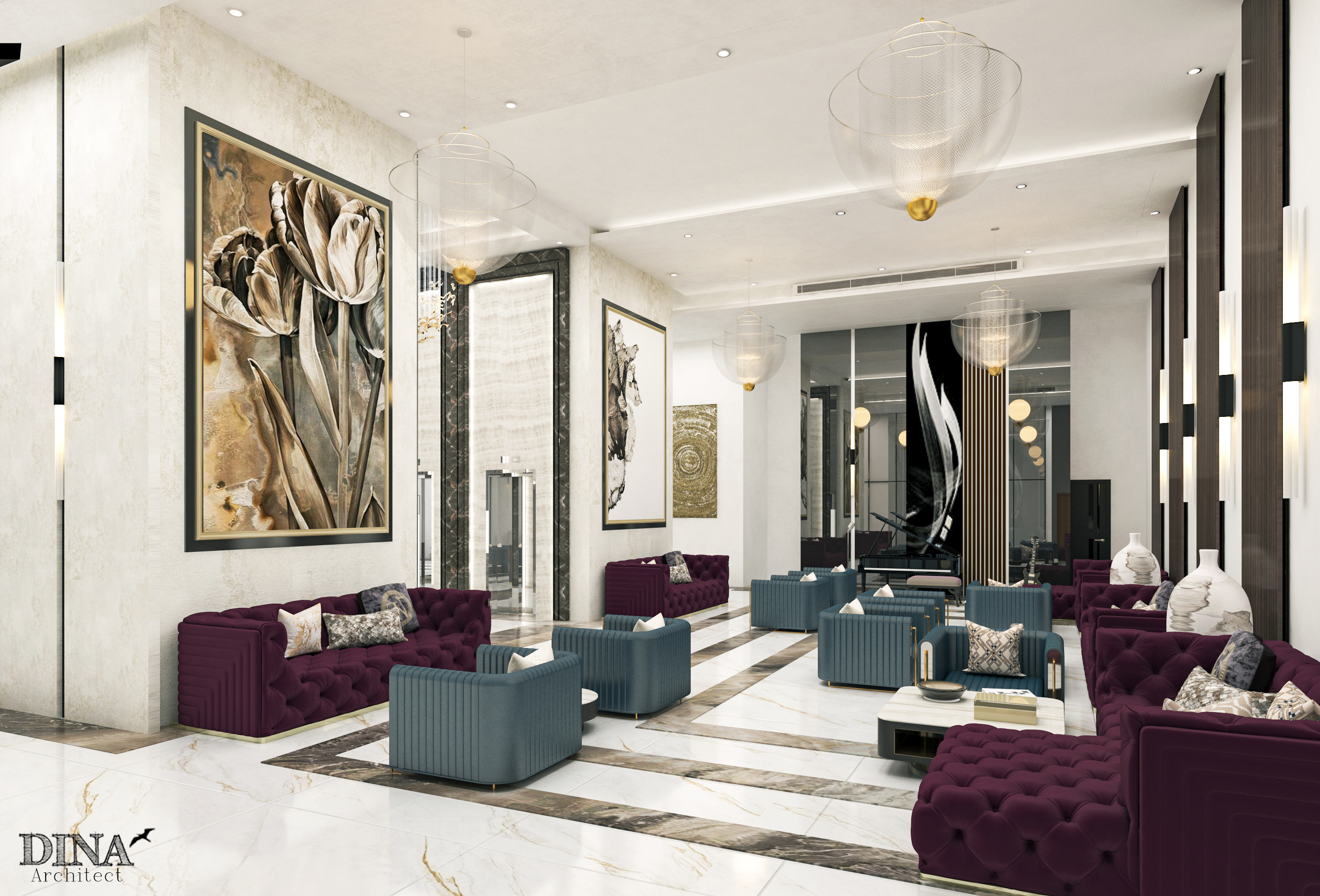 吉达万豪酒店丨Almamlka design-11