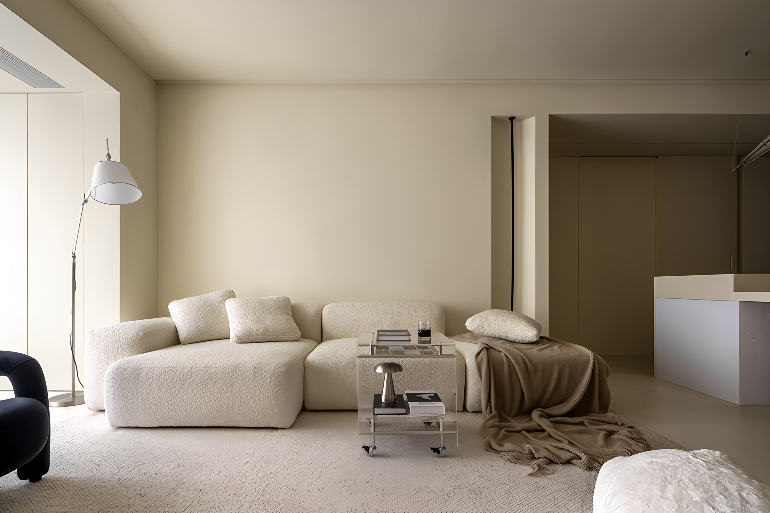 浙江温州135㎡极简基调丨中国温州丨邓德进设计-9