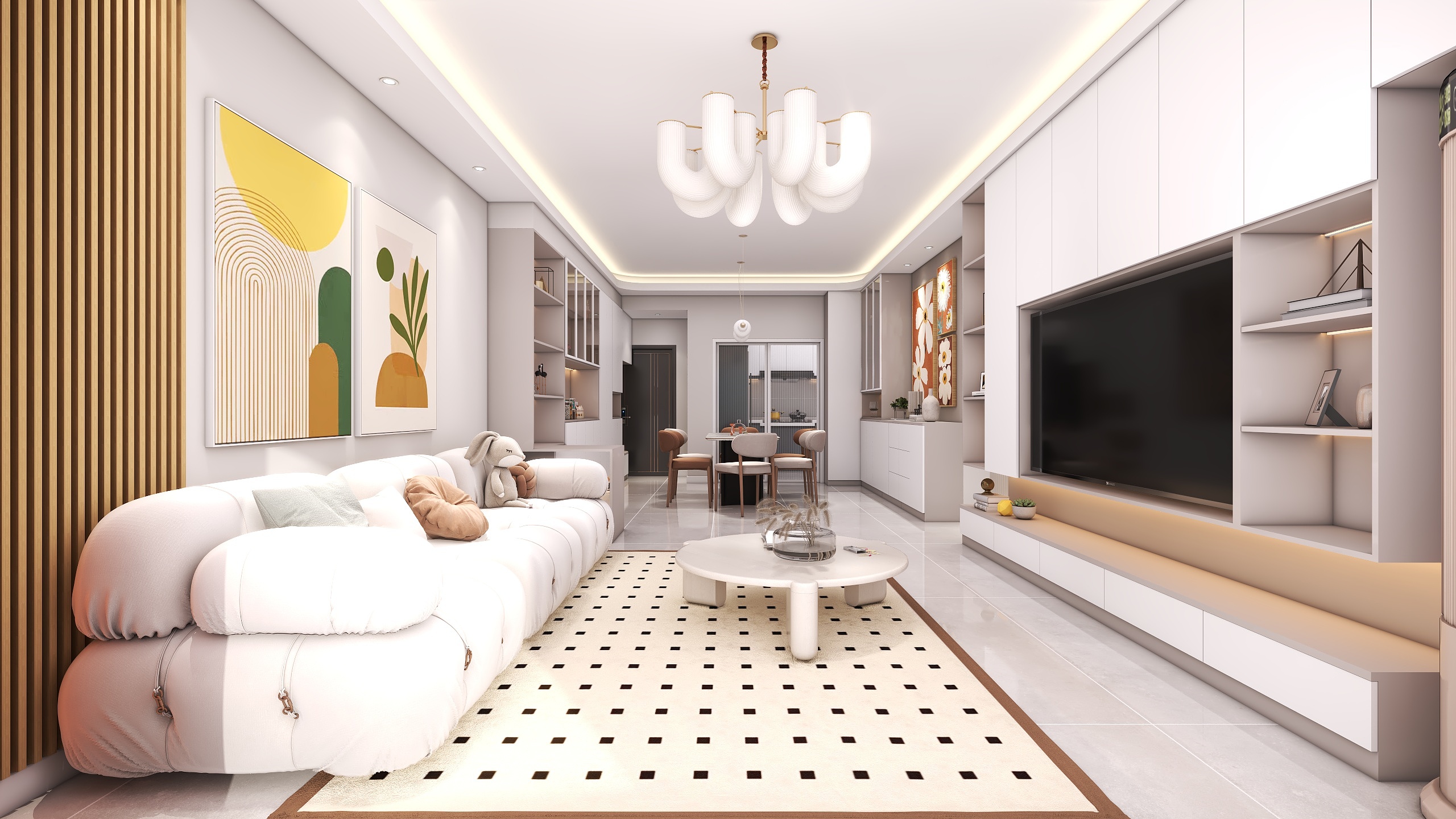 四川成都格兰玺城（113平方现代简约三居室）-9